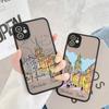 Reisen Weltreise Straßenmalerei Handyhülle Für iPhone 15 14 13 11 12 Pro Max 7 8 PLUS SE2 X XS XR Harte Matte Rückabdeckung