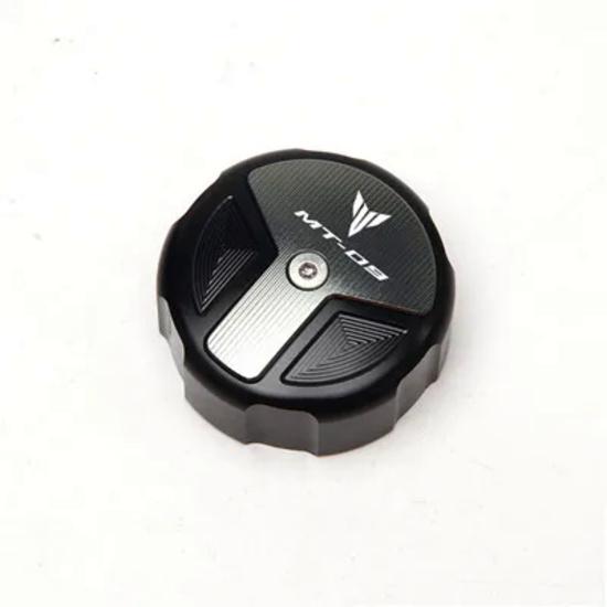 Motorcycle Newest Rear & Front Fluid Reservoir Cap For Yamaha MT09 MT-09 SP TRACER 9/GT  2022 Brake Cylinder Cover