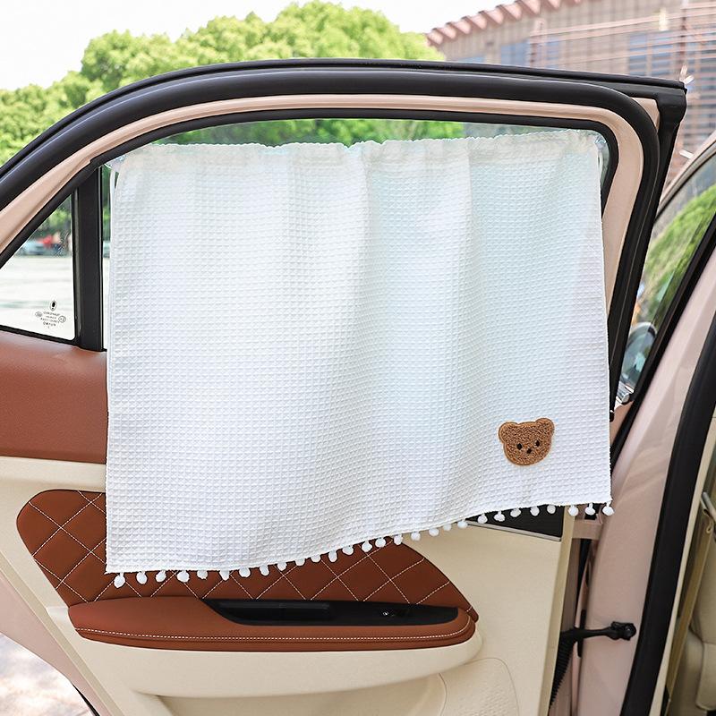 Tenda parasole universale a ventosa con fiore per finestrino dell'auto, protezione UV per bambini, per bambini, per bambini, per bambini