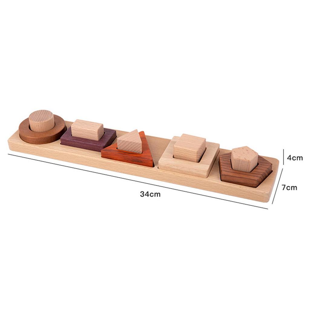 Shape Sorter And Cumulative Wooden Toys Educational Toys Activity