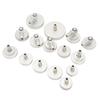 15Pcs Master Cylinder Adapter Set Leakproof Brake Fluid Bleeder Adapter Universal for Automobiles