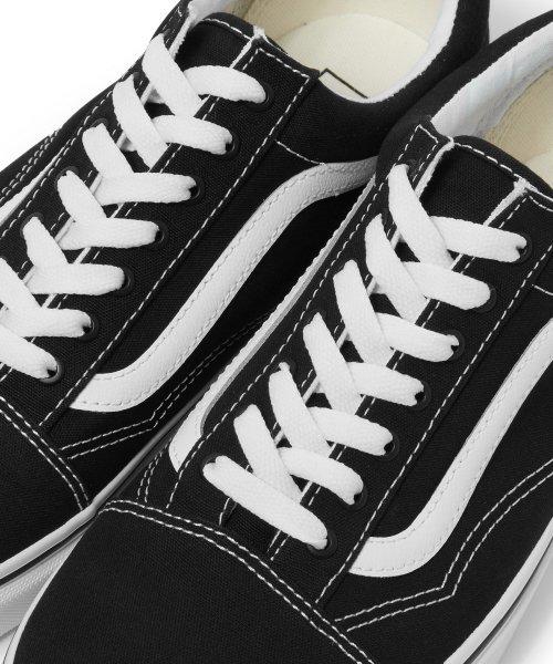 [Vans] Old Skool Canvas - Black:True White VN000ZDF1WX1