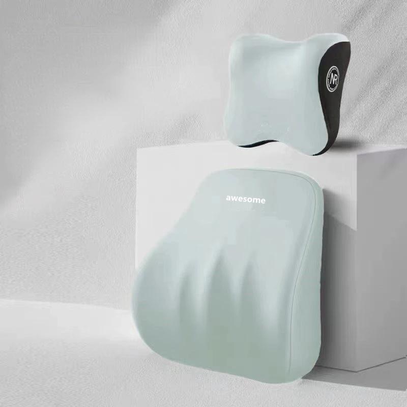 Auto Memory Foam Nackenkissen Schutz Lendenwirbelstützkissen Lendenwirbelstützkissen Auto Kopfstützkissen Sitzstützen
