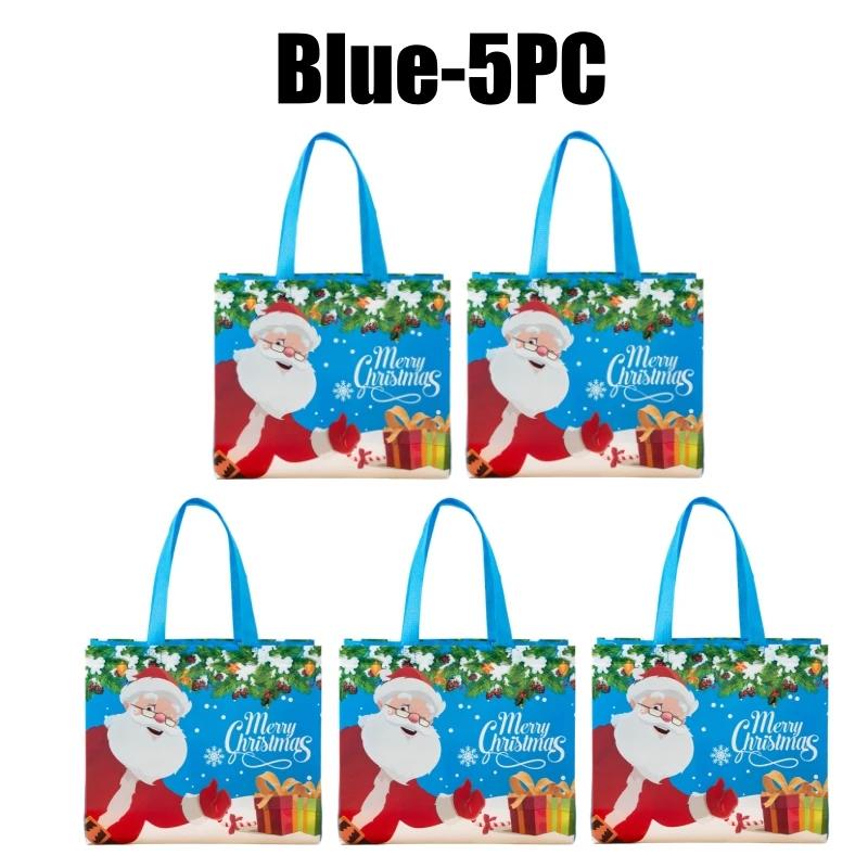 Weihnachtsgeschenktaschen Vlies-Tragetaschen mit Henkeln Große Größe Frohe Weihnachten Geschenkpapier Weihnachten Feiertagsparty Gastgeschenke Zubehör