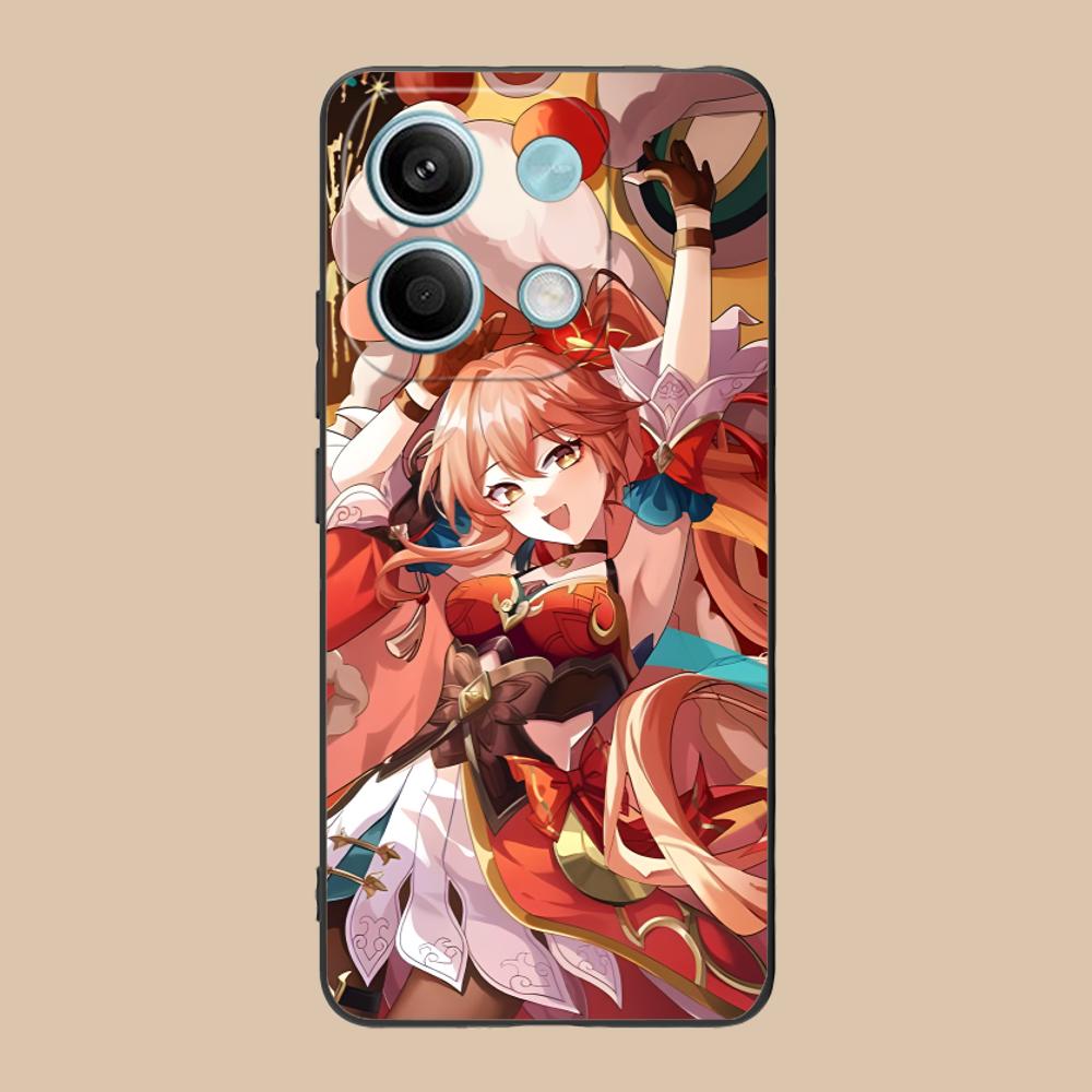 HSR Guinaifen Matte TPU Mobile Phone Case for Xiaomi 15 14 13 12 Mi 11 T Ultra Lite Pro S X 5G Colorful Printing Cover