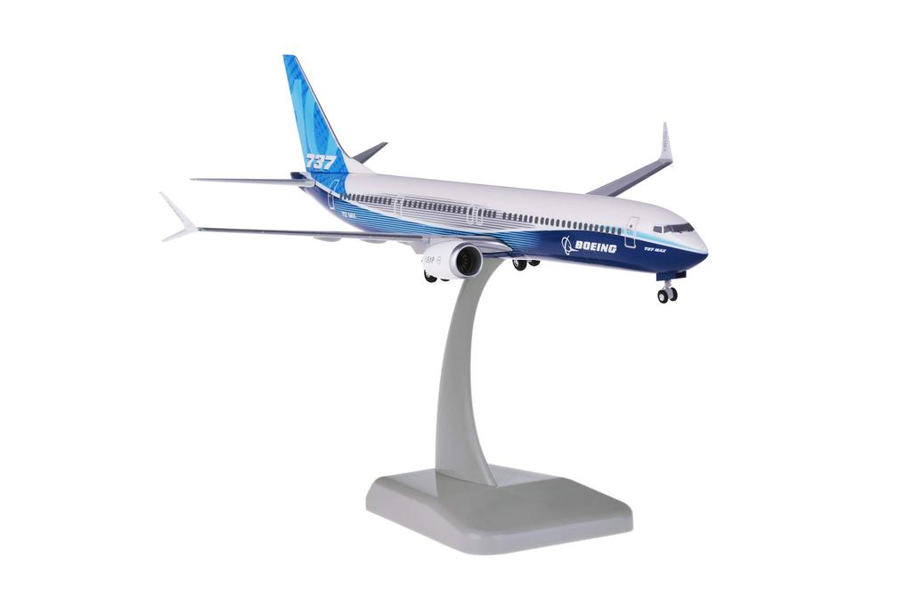 Hogan Wings Scale Boeing 737 MAX 10 in Boeing House Colors 2019 1/200