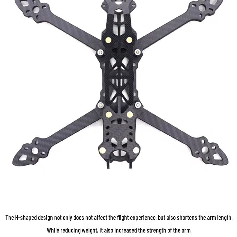 Qishao MAK4 5-inch Carbon Fiber FPV Drone Frame