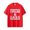 Drum and Bass Funny Meme T Shirts Rum and Ass Lovers Jokes Short Sleeve Men Casual Cotton T-shirt Men's Fashion Oversized Tshirt