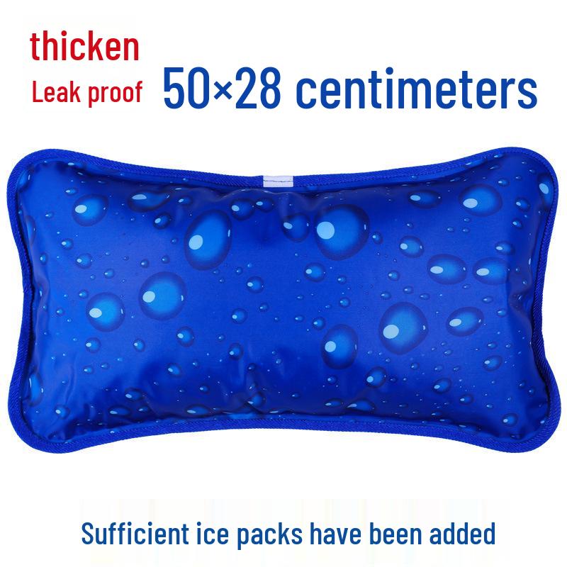 Large Water-Filled Cooling Ice Pillow for Adults & Students