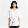 Printed T-shirt Summer Women's Short Sleeved Top, Fashionable and Versatile, Street Style