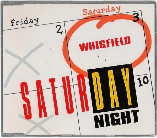 

CD WHIGFIELD Saturday Night QCDS7075 Quality Music 1994 Canada Dance Electronica Used