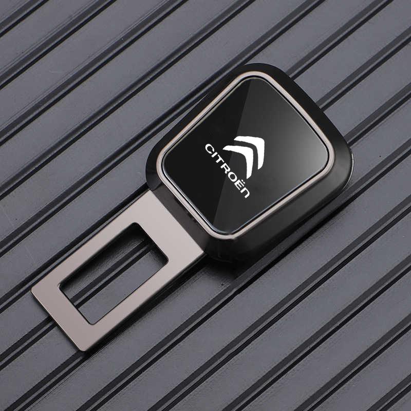 Car Seat Belt Accessories Extender Clasp Insert Plug Clip For Citroen C4 C3 C2 C1 C5 DS3 Jumper Cactus Car Interior Accessories