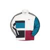 adidas originals Spirit Oversized Multicolor Splicing Sports Jacket White Men's ED6242