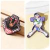 Apex Legends Electro Defense Girl Enamel Pin - Classic Game Character Backpack Accessory