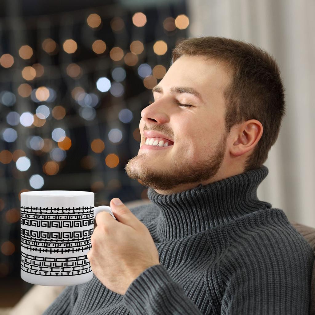 Creative New Ceramic Kitchen Fun Black Coffee Cup