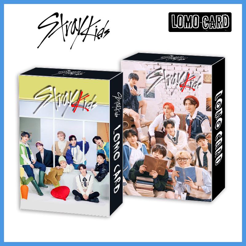 Stray Kids LOMO Photocards: Bang Chan, Lee Know, Changbin, Hyunjin Personal Photos