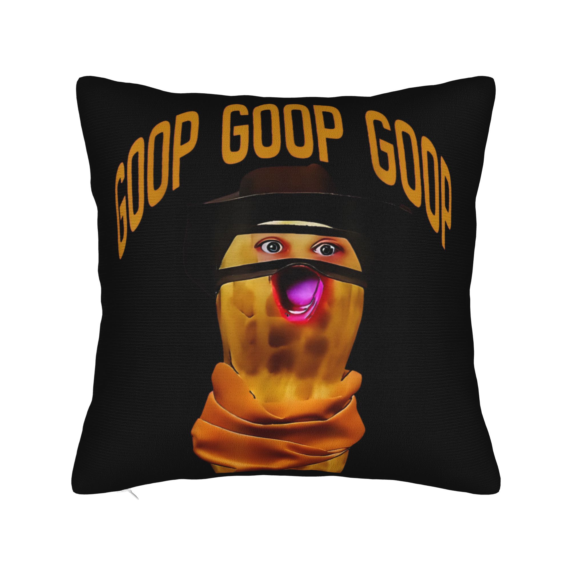 Home Decoration The Burnt Peanut Bungulator Goop Goop Live Pillowcases Merch Pillow Cover Zipper Multiple Sizes 12x12in 30X30cm
