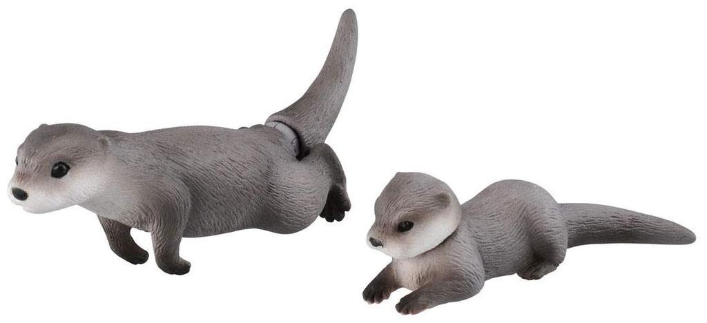 TAKARA TOMY Ania Eurasischer Otter, Dinosaurier-Spielzeug, Alter AS-15 (Schwimmende Version.) 3+