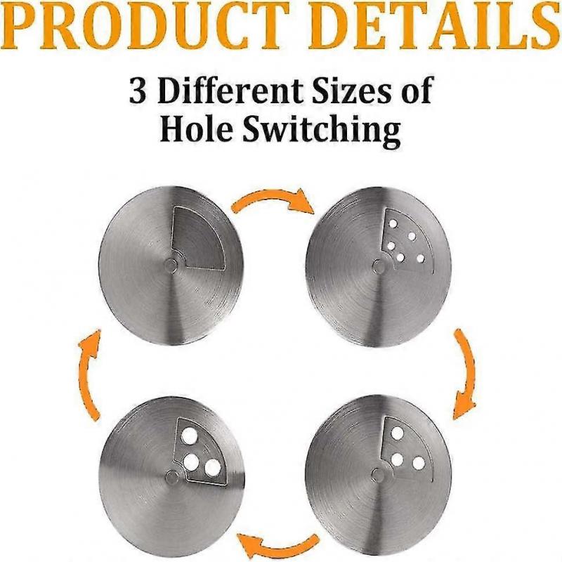 6 STÜCK Gewürzdosen, Gewürzgläser Edelstahl Gewürzdosen Gewürzdosen mit Schwingdeckel zur Aufbewahrung von Kräutern, Salz, Pfeffer oder Gewürzen