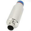 Car Exhaust Muffler Stainless Steel Exhaust Silencer 2in Inlet 3in Outlet Universal for Automobile