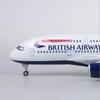 Airways 1:160 Scale Diecast Plane Model British A380 Model Airplane Collection with LED Light Touch or Sound Control for Gifting