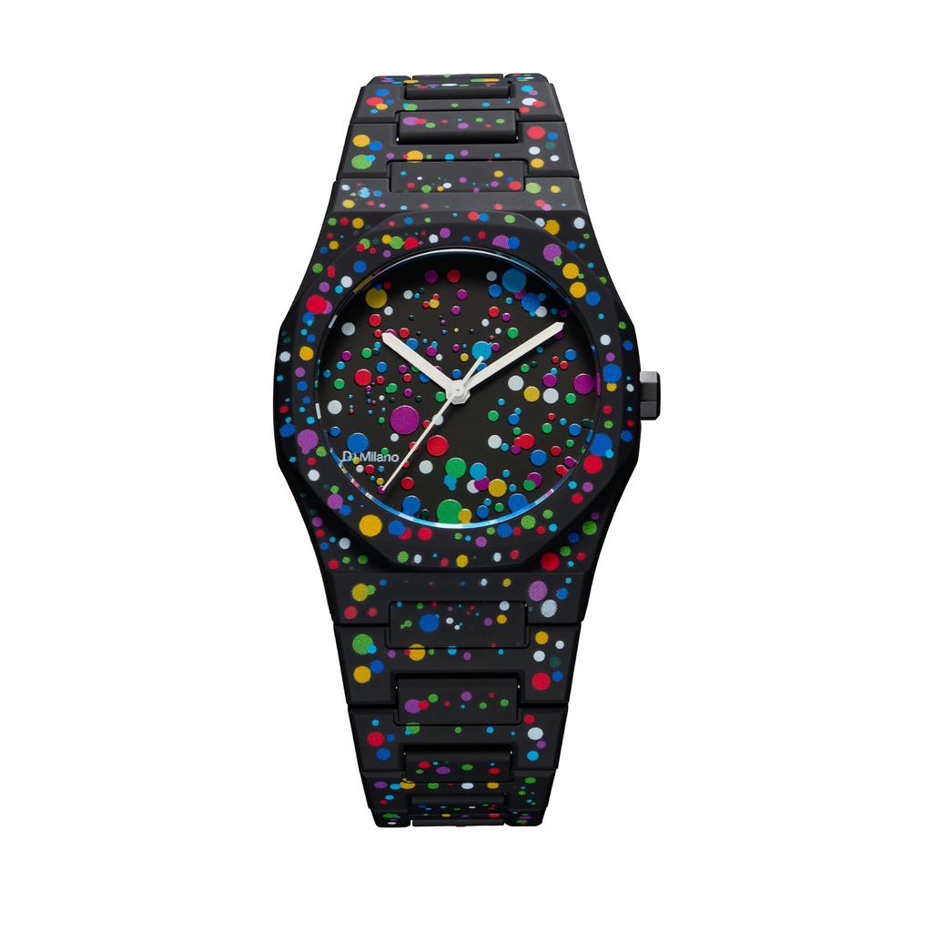 Authorized Distributor [D1 MILANO] D1 Milano Men's and Women's Watch PCBU11 Polycarbonate Dot 01 37mm