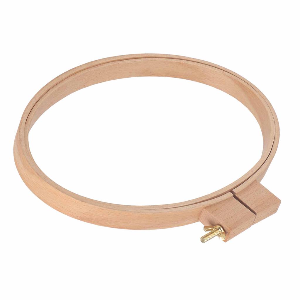 Embroidery Frame Wooden Round Thickened Embroidery Hoop for Embroidery Cross Stitch Sewing
