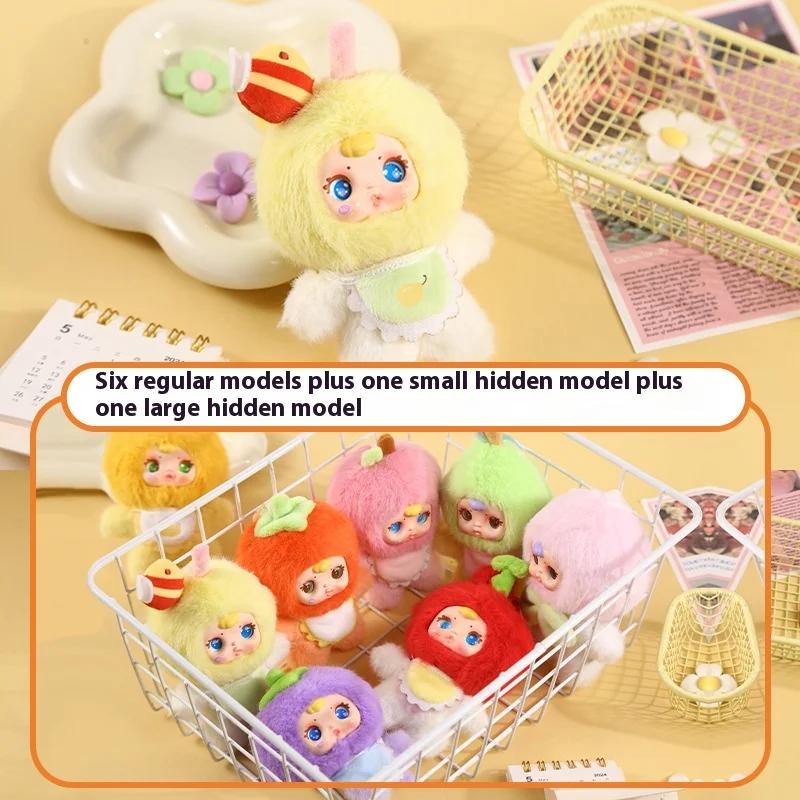 Charming Fruity Plush Blind Box with Vinyl Face - Creative Cute Desktop Decoration Collectible Doll