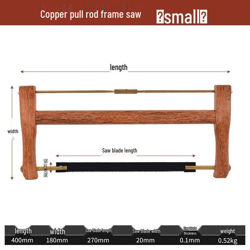 

Rosewood Frame Woodworking Hand Saw