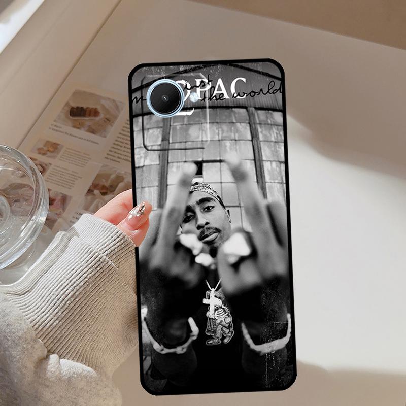 Tupac Shakur For Realme GT 7 Pro 5 GT 6 6T C67 C61 C55 C53 C51 C21Y C25S C75 10 11 12 13 14 Pro Plus Case