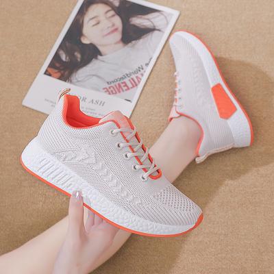 Zomersportschoenen Nieuwe Dames Mesh Ademende Wandelschoenen Antislip Schokabsorberende Buitensportschoenen Trendy Damesschoenen