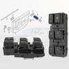 High Reliability Electric Window Switch Glass Lift Button Regulator Front Left Driver Side for 93570-F20004X 93570-F2000