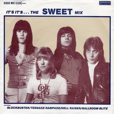 7inch Record SWEET - It's It's...The Sweet Mix ANA28 Anagram Records 1984 UK Rock Used