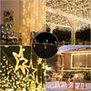50pcs Stainless Steel Christmas Light Clips Outdoor Light Clips  Outdoor Christmas Decor