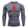 2025 Men's Quick-Dry Running T-Shirt: Breathable, Sweat-Wicking, Tight-Fit Gym Base Layer