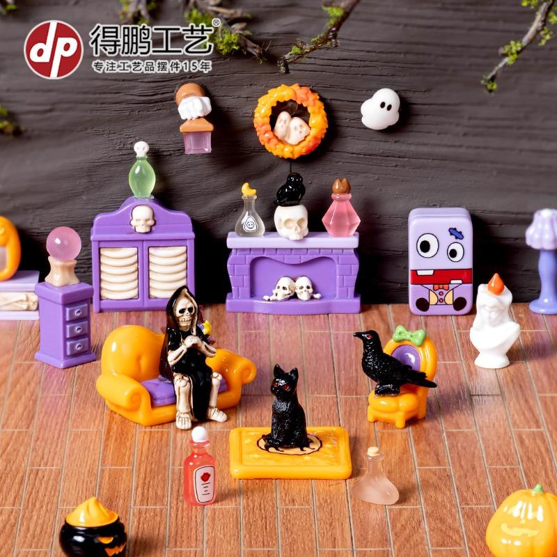 New Halloween Furniture Ornaments DIY Baby House Home Decorations Hanging Accessories Mini Micro Landscape Ornaments