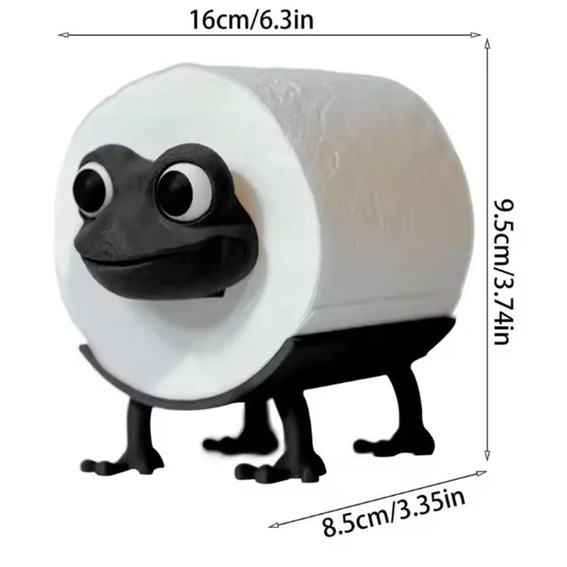 Niedlicher Schnecken-Hundeform Toilettenpapierständer Freistehende Aufbewahrung Rollenpapierhalter Tierform Dekorativer Toilettenpapierständer