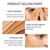 OCHEAL Color Changing Foundation Stick Natural Tone Magic Coverage Long Lasting Lightweight Smooth Blend Perfect for Flawless Skin
