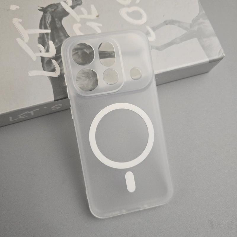 Fashion Translucent Ultra Slim Case For OPPO Find X9s Pro X9 Ultra X8S Plus X8 Pro Magnetic Charge Anti-drop Protect Phone Cover