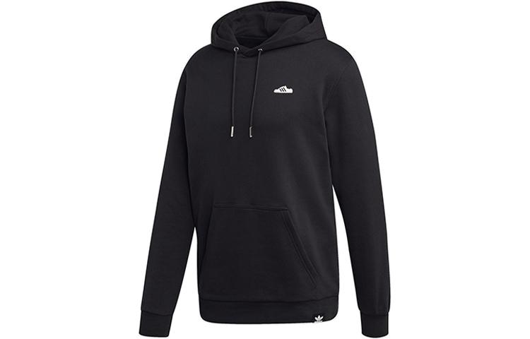 Adidas Originals Sweatshirts Men s Black Hooded Moderate FK9979 S