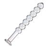 Glass anal plug, six kinds of beads, dual-purpose small dildo, anal plug, expansion after masturbation, adult sex toy