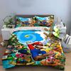 Characters from Mario franchise. Bedding sets Duvet cover sets Duvet covers Pillowcases(1 * Duvet Cover 2 * Pillowcases without duvet insert)
