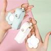 Travel Lipstick Bag with PU Leather Keychain Holder Keeps Lip Balm Safe and Accessible