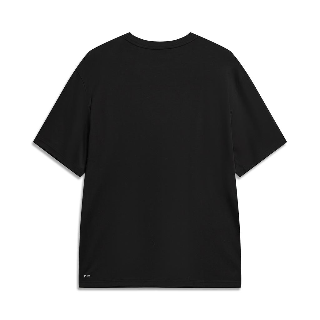 Li Ning Sports Lifestyle Series Quick-Dry Cool Round Neck T-Shirt Unisex Tops AHSW395-1