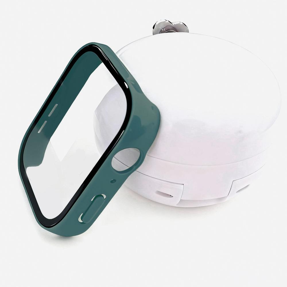 

Huawei Fit 3 Matte Case: Scratch-Resistant Tempered Glass PC Bumper with Screen Protection. For Huawei Fit 3 зелёный