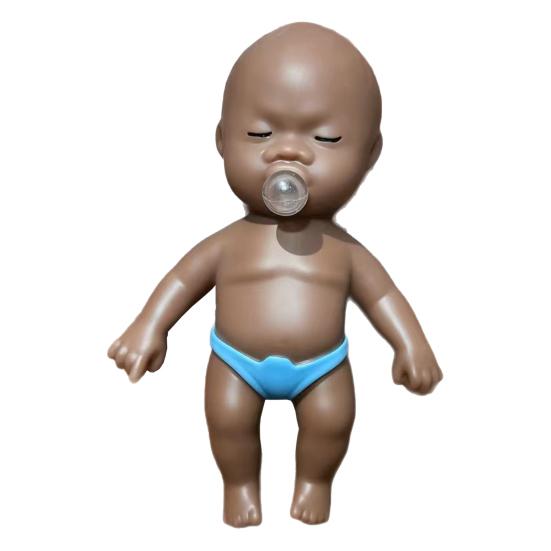 

Bubble Blowing Baby Squeeze Toy Stress Anxiety Relieving Mini Babies Sensory Toy Soft Stretchy Hand Relaxation Ball Home Office Desk Toy