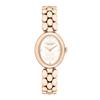 Coach Orologio Sammy movimento al quarzo quadrante bianco orologio da donna 14504418