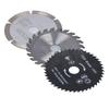 4pcs 3-3/8 Inch Diameter Mini Circular Saw Blade Circular Saw Blade Set  For Wood Plastic