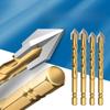 Green Forest Four-Edge Triangle Drill Bit for Metal, Glass, and Tile