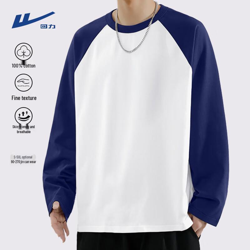 

Warrior Men s Pure Cotton Raglan Long Sleeve T-Shirt L